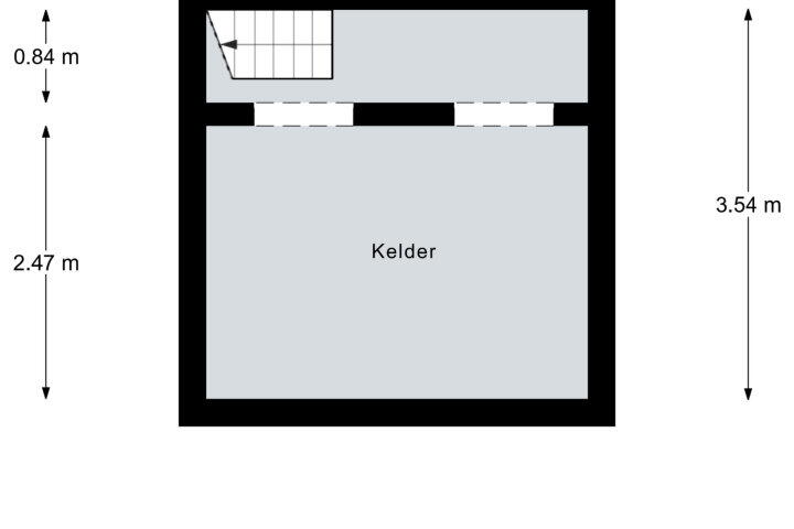 Plattegrond – Tulpstraat 10, Nijmegen