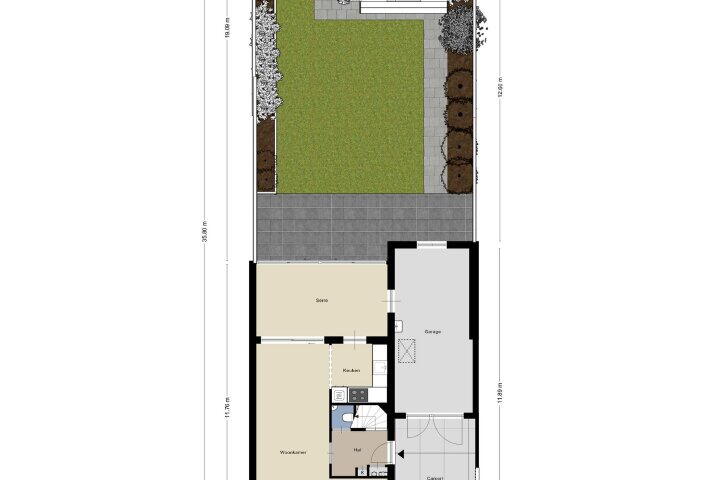 Plattegrond – Tunnelpad 19, Hernen