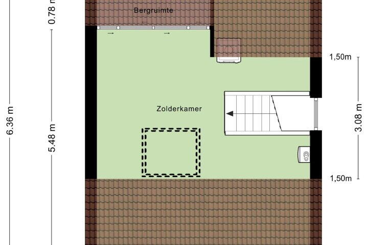 Plattegrond – Tunnelpad 19, Hernen
