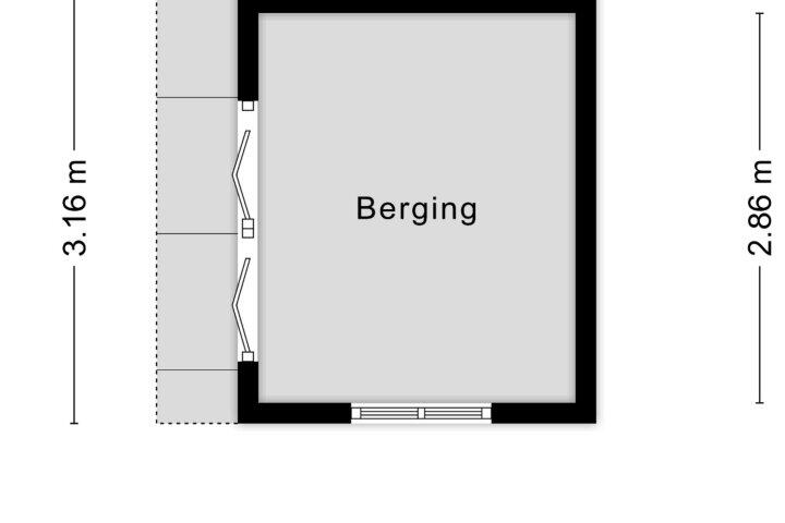 Plattegrond – Tunnelweg 2, Wijchen