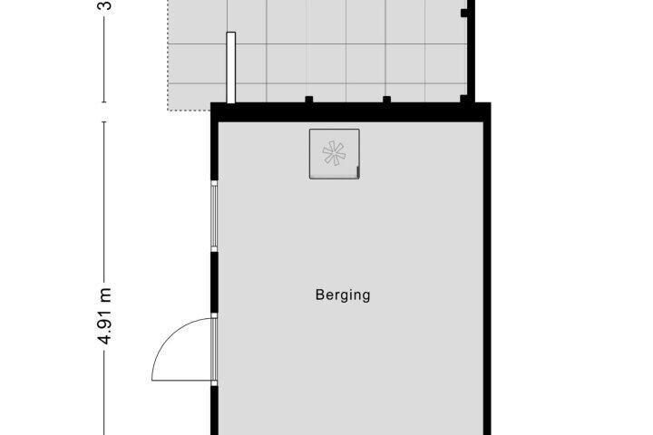 Plattegrond – Tunnelweg 140, Wijchen