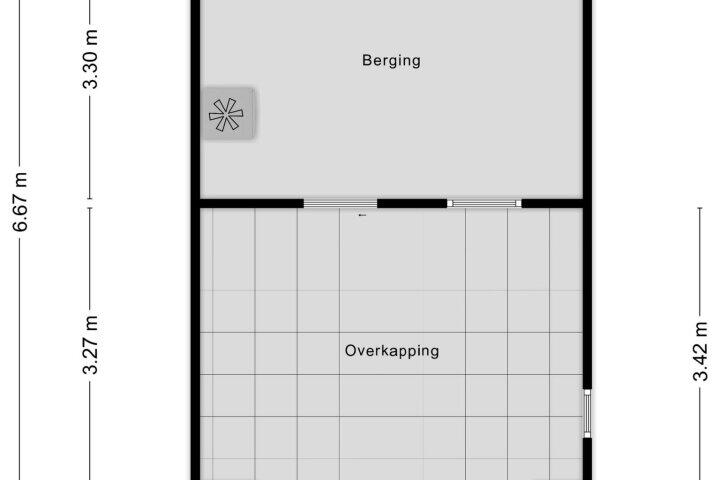 Plattegrond – Tunnelweg 163, Wijchen