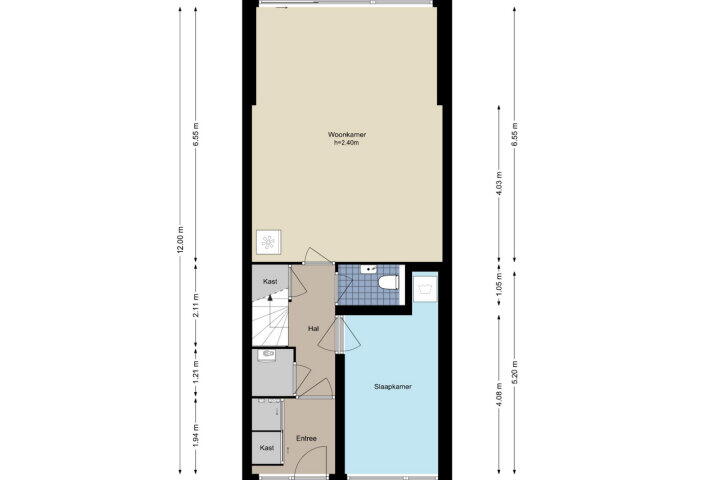 Plattegrond – Turfschip 125, Amstelveen
