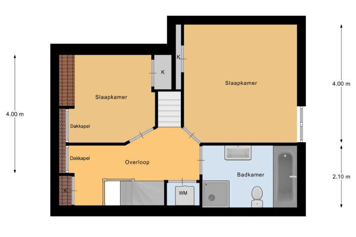 Plattegrond – Tweeboomlaan 90, Hoorn (NH)