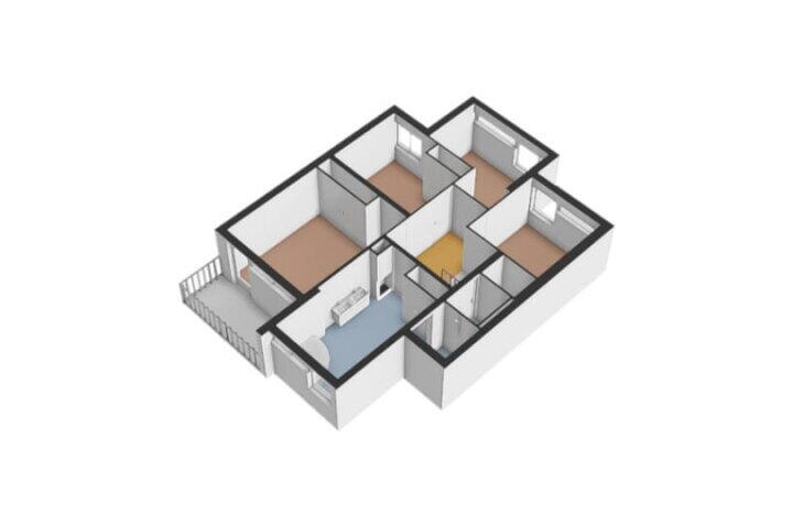 Plattegrond – Tweeloo 23, Meppel
