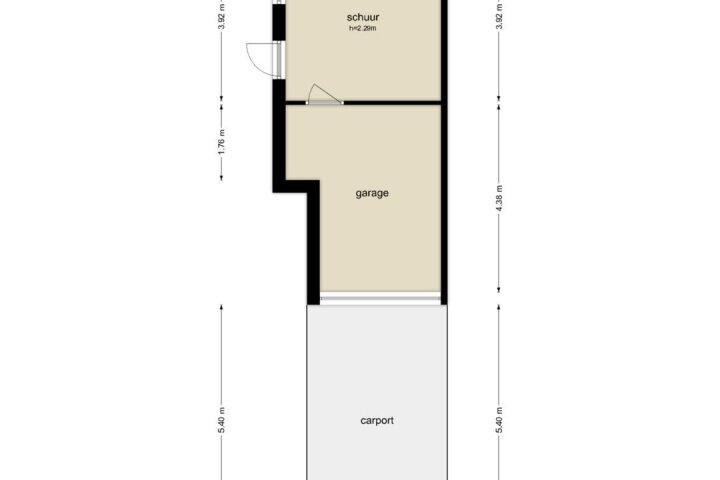Plattegrond – Tweeloo 23, Meppel