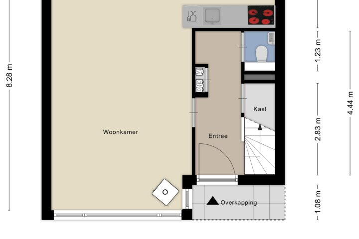 Plattegrond – Twickel 25, Zeewolde
