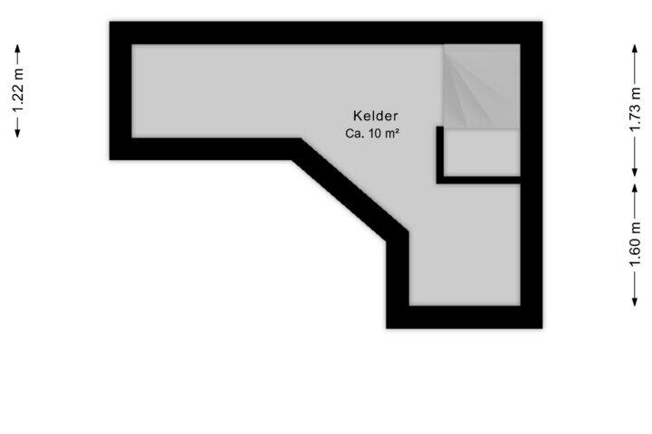 Plattegrond – Uiterburen 36, Zuidbroek