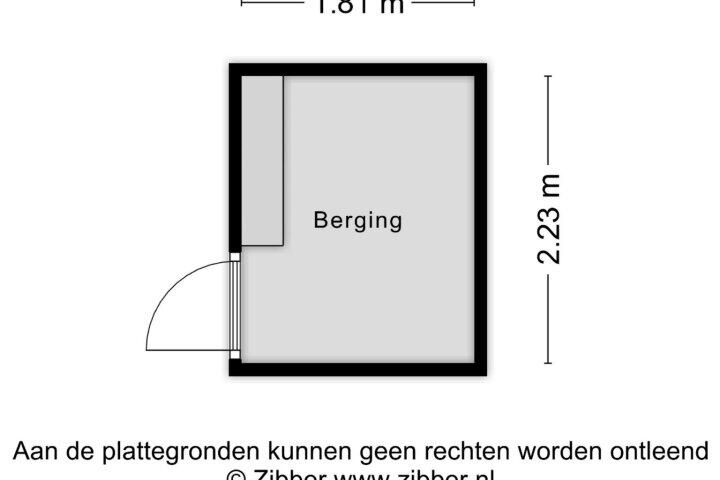 Plattegrond – Uniestede 18, Roosendaal