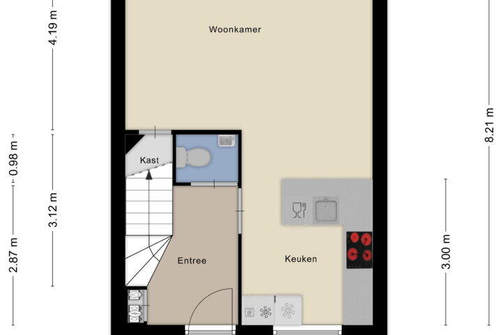 Plattegrond – Uraan 30, Zeewolde