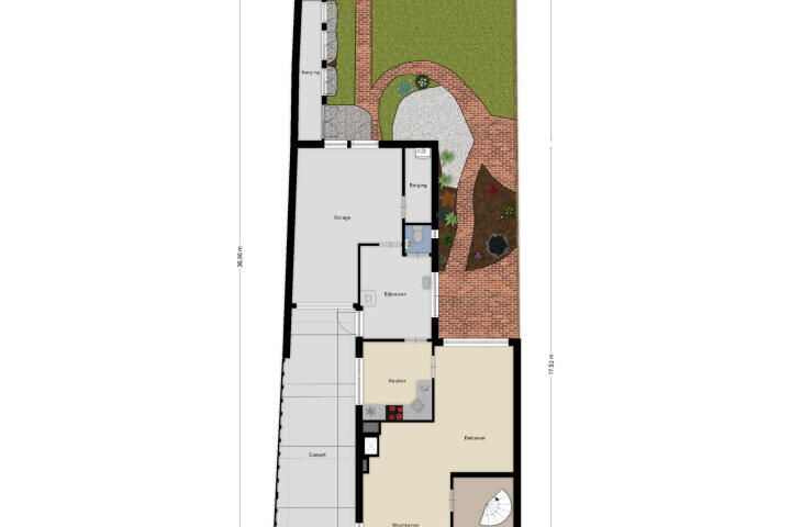 Plan – Valendrieseweg 34 A, Wijchen