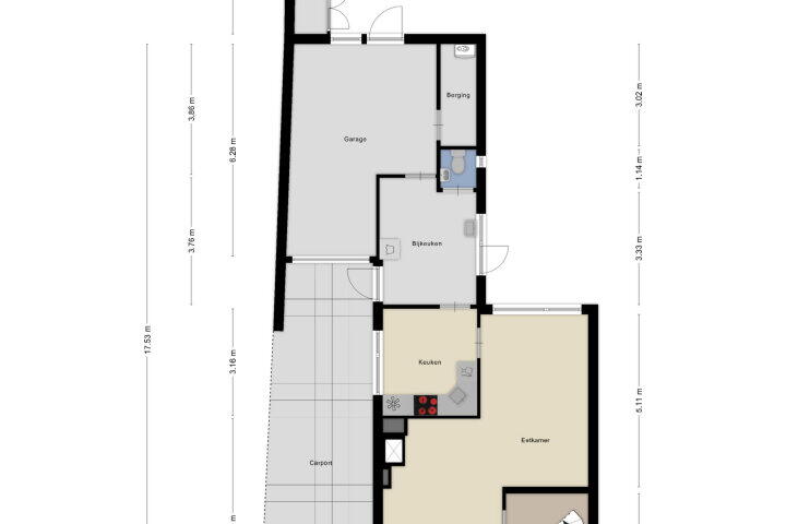 Plan – Valendrieseweg 34 A, Wijchen