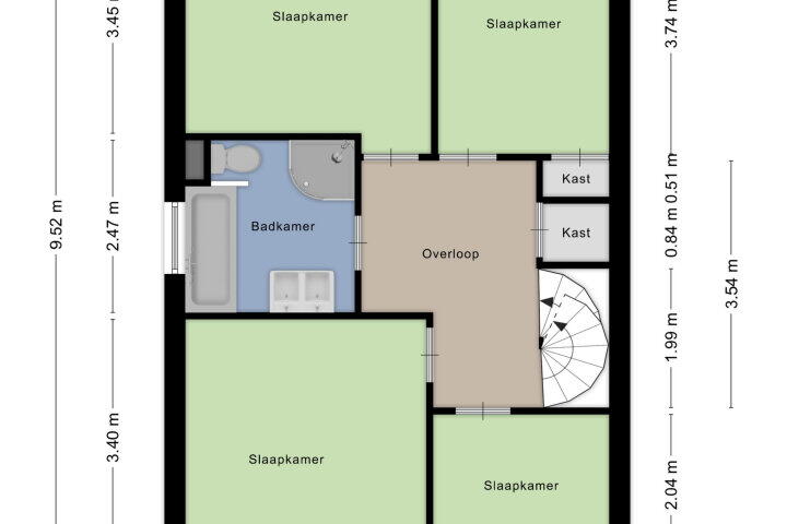 Plan – Valendrieseweg 34 A, Wijchen