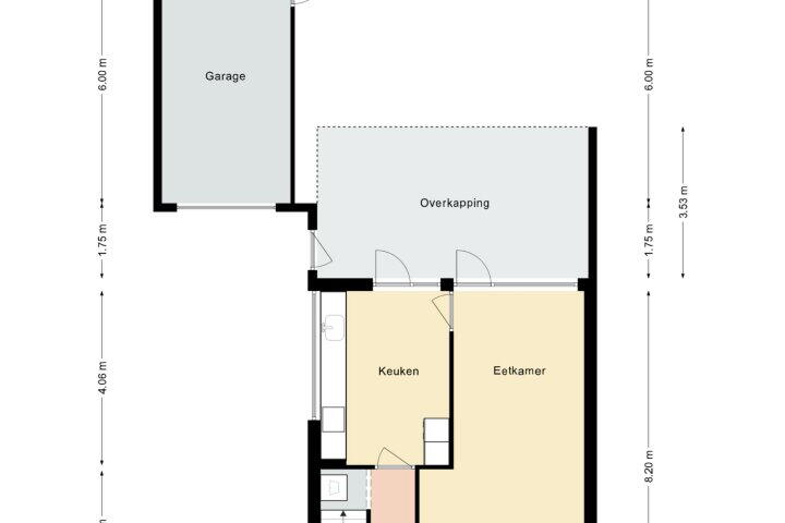 Plattegrond – Valeriusstraat 17, Brunssum