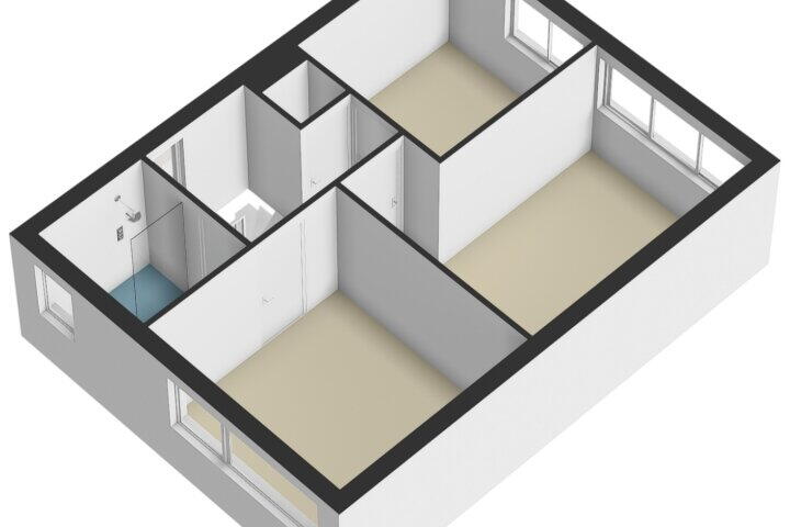 Plattegrond – Valeriusstraat 17, Brunssum