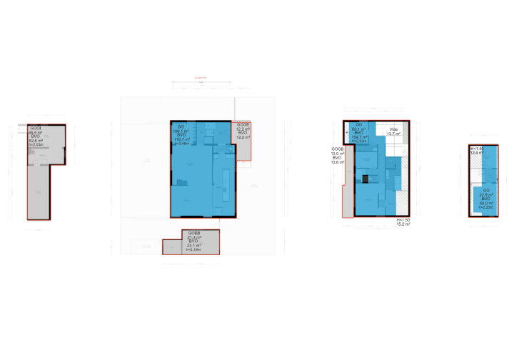 Plattegrond – van Beekstraat 124 A, Landsmeer