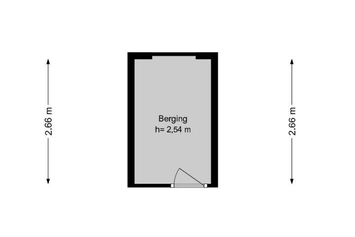 Plattegrond – Van Boshuizenstraat 15, Amsterdam
