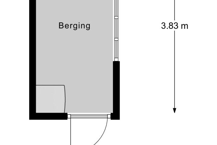 Plattegrond – Van der Manderestraat 17, Vlissingen