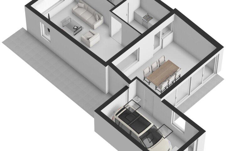 Plattegrond – van der Steenstraat 39, Meijel
