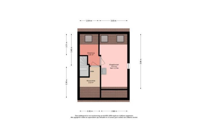 Plattegrond – Van der Stoklaan 49, Den Haag