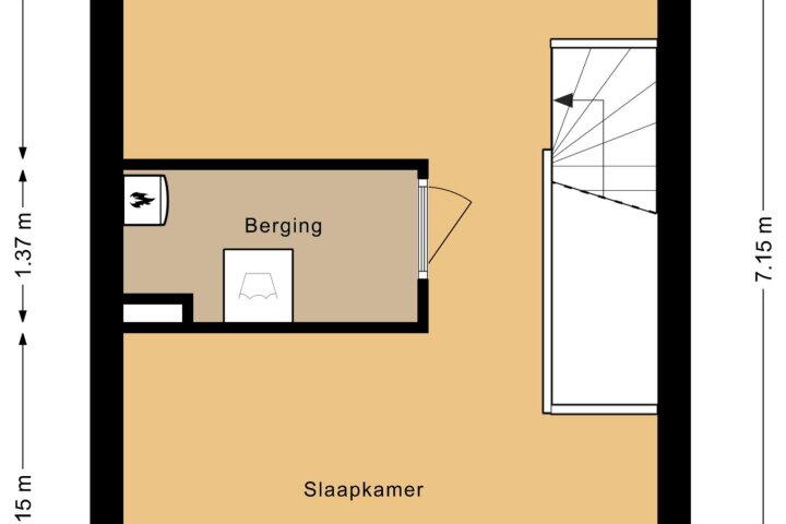 Plattegrond – van Eedenplein 8, Heerhugowaard