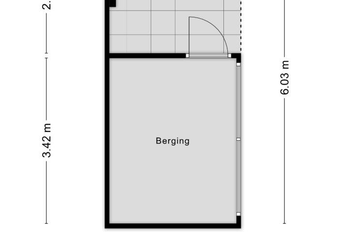 Plattegrond – Van Goghlaan 286, Roosendaal