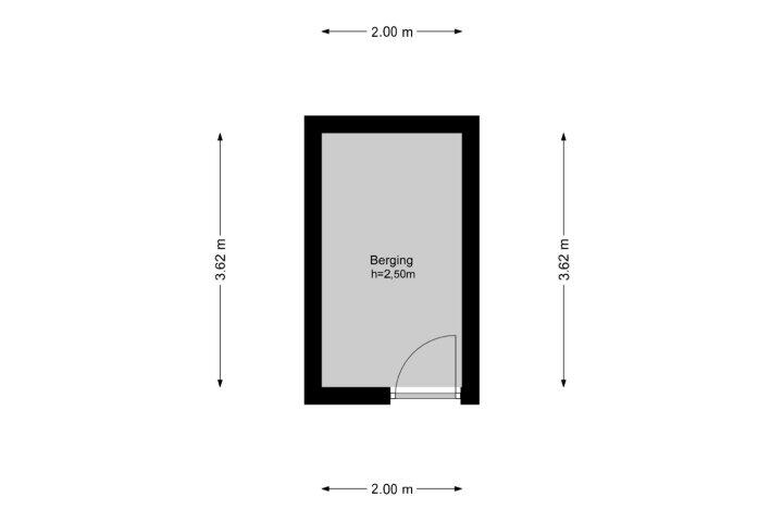 Plattegrond – Van Heuven Goedhartlaan 428, Amstelveen