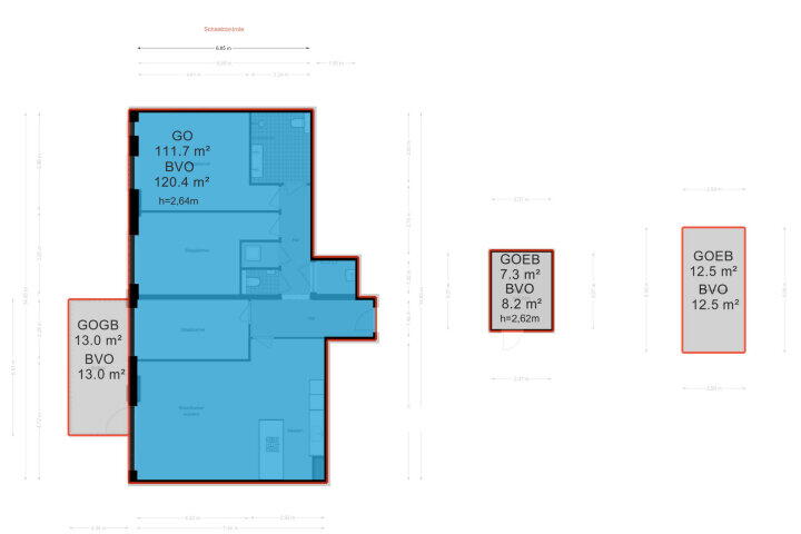 Plattegrond – Van Heuven Goedhartlaan 49, Amstelveen