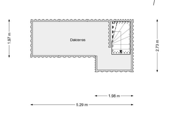 Plan – Van Hogendorpstraat 166 3, Amsterdam