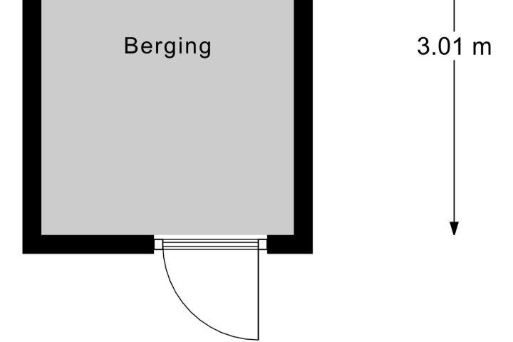 Plattegrond – Van Hogendorpweg 164, Vlissingen