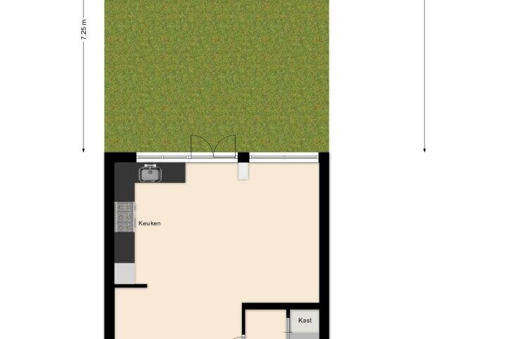 Plattegrond – van Houtenlaan 29, Beverwijk