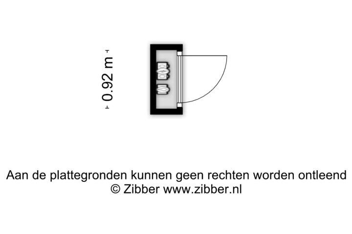 Plattegrond – van Kinsbergenstraat 2 10, Eindhoven