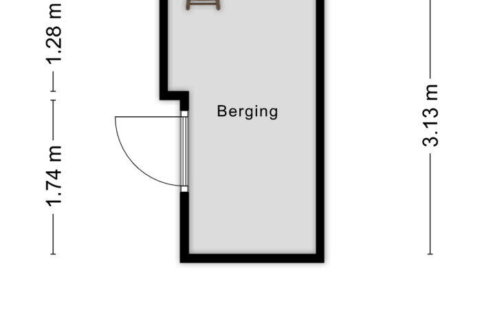 Plattegrond – Van Leeuwenhoeklaan 416, Roosendaal
