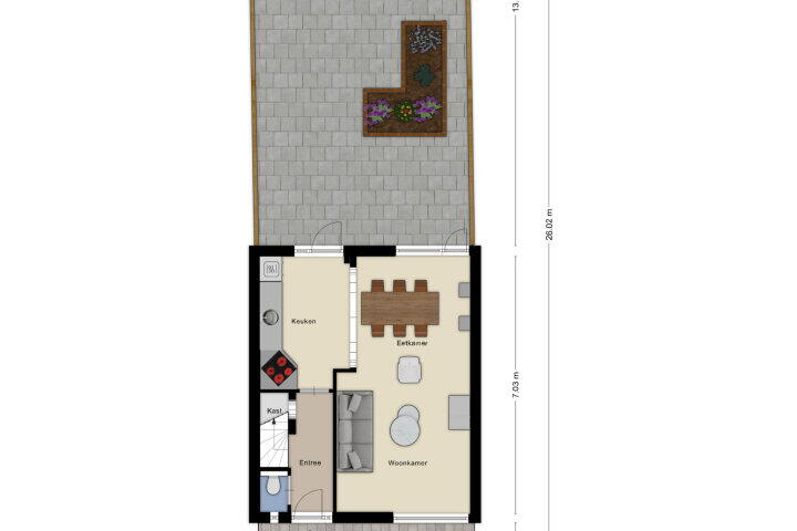 Plan – Van Lenneplaan 11, Roosendaal
