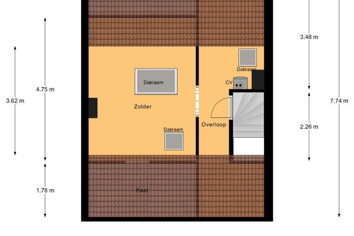 Plan – Van Limburg Stirumstraat 55, Heerlen