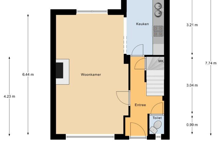 Plan – Van Limburg Stirumstraat 55, Heerlen