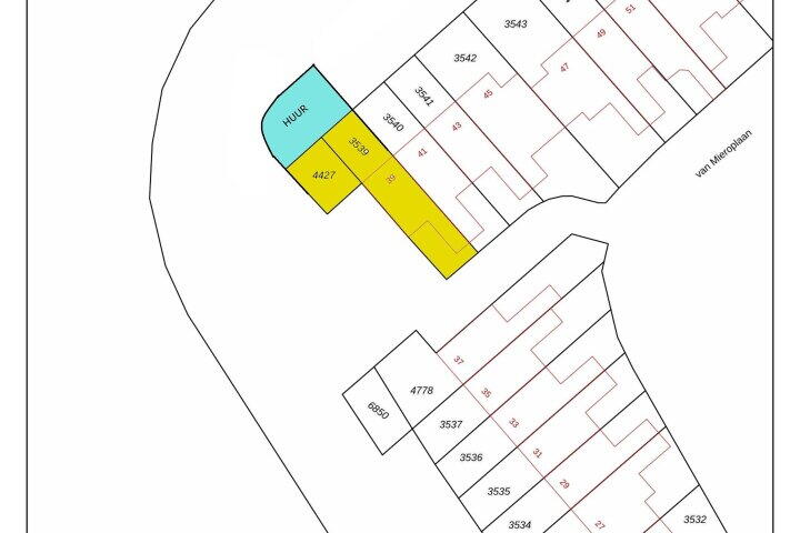 Plattegrond – van Mieroplaan 39, Heerhugowaard
