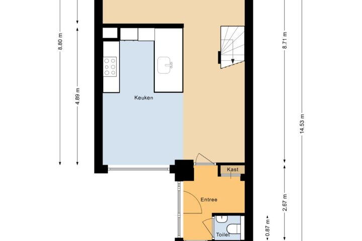 Plattegrond – van Mieroplaan 39, Heerhugowaard