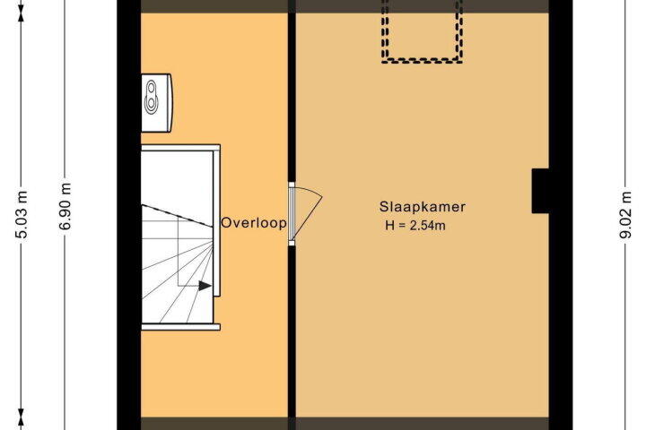 Plattegrond – van Mieroplaan 81, Heerhugowaard