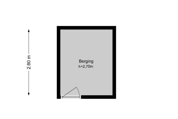 Plattegrond – Van Nijenrodeweg 95, Amsterdam