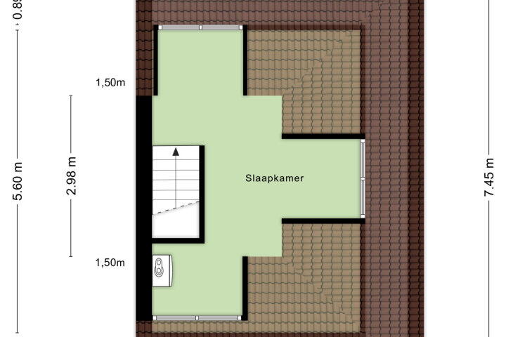 Plattegrond – van Peltlaan 194, Nijmegen