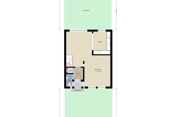 Plattegrond – Van Randwijcklaan 106, Amersfoort