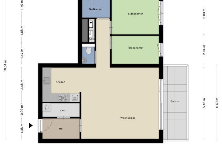 Plattegrond – Van Randwijcklaan 119, Amersfoort