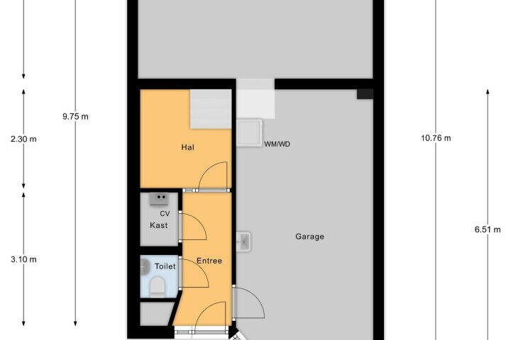 Plattegrond – Van Reenenstraat 4, Vlissingen