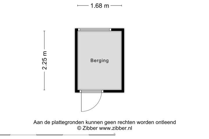 Plattegrond – van Slingelandtstraat 29 A, Breda