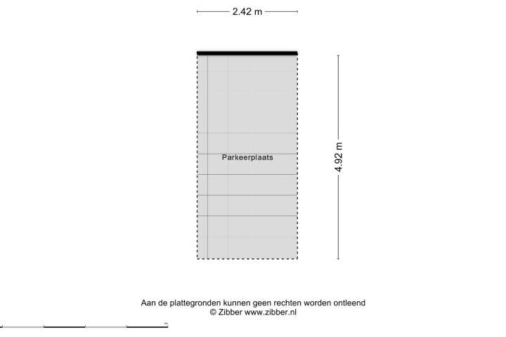 Plattegrond – van Slingelandtstraat 29 A, Breda