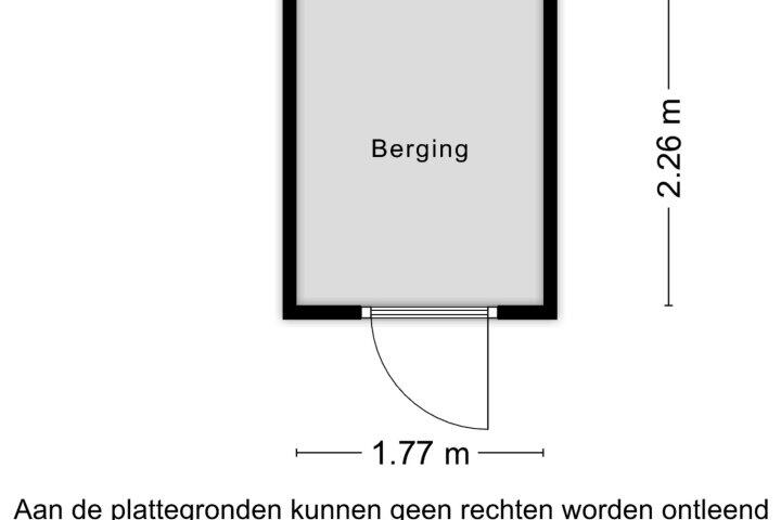 Plattegrond – van Slingelandtstraat 51 A, Breda