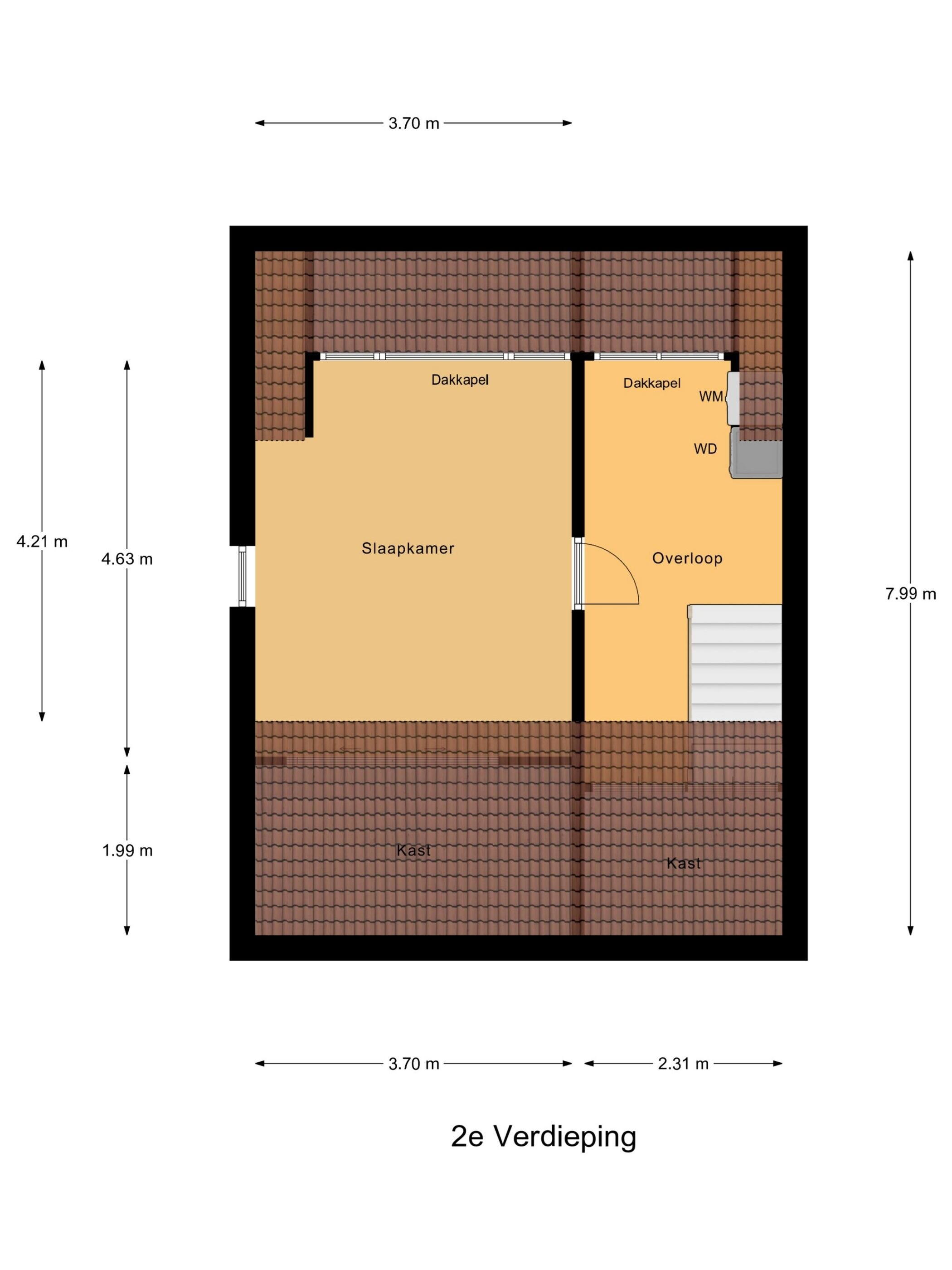 Plattegrond 3 - van Slotendreef 25, Rucphen