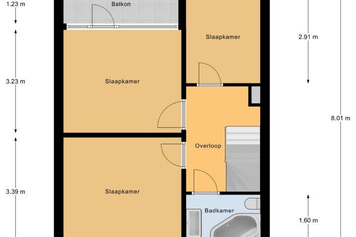 Plattegrond – van Slotendreef 25, Rucphen