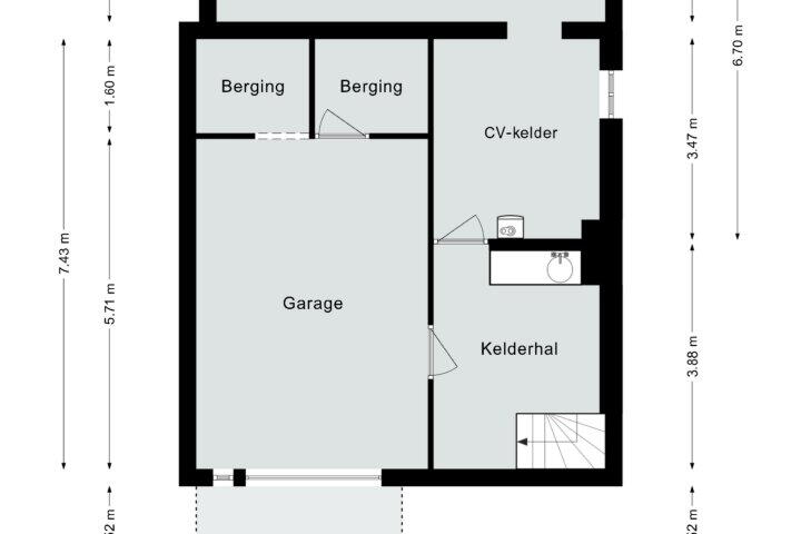 Plattegrond – Van Werschstraat 12, Simpelveld